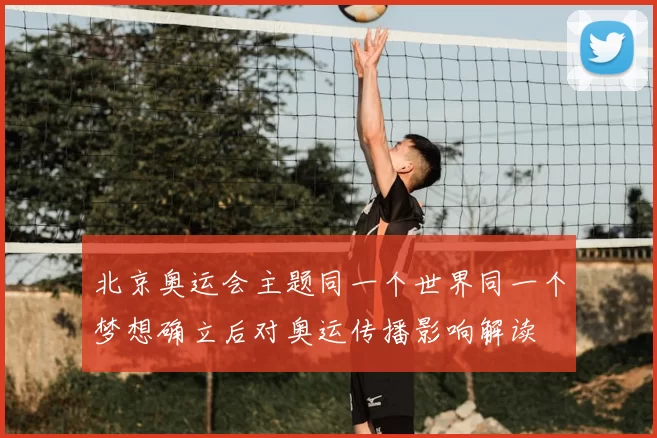 北京奥运会主题同一个世界同一个梦想确立后对奥运传播影响解读